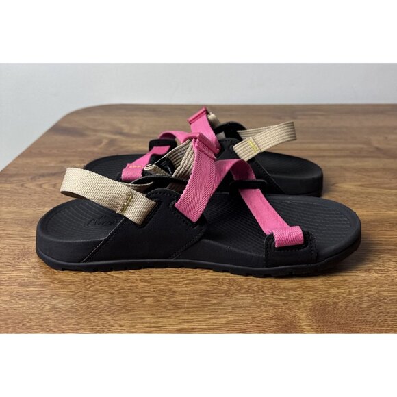 CHACO Lowdown Sandals Pink/Beige Womens Size 7 - Picture 3 of 7